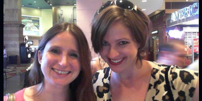 two women taking a selfie