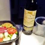 US Airways Premium Wine Conundrum White Blend Southern Style Salad