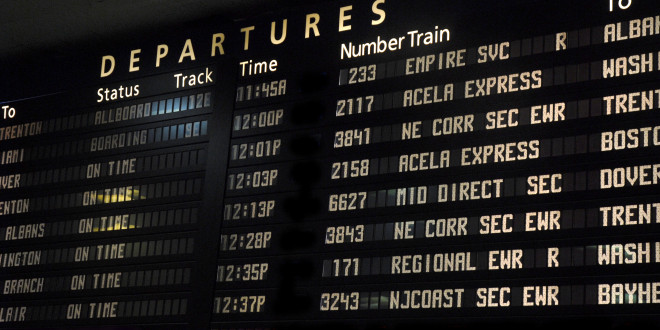 a sign with white text and numbers