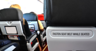 a close up of a seat belt