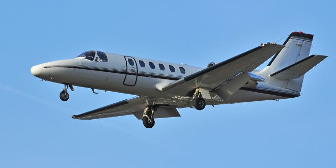 a plane in the sky