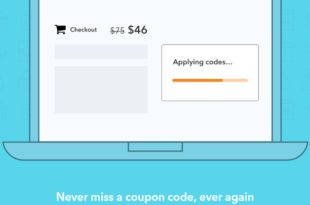 a computer screen with a coupon code