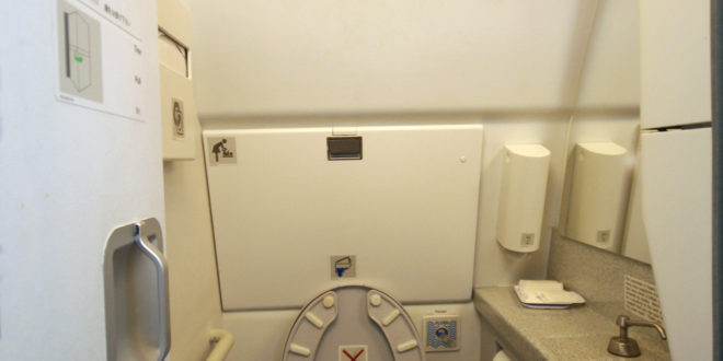 a toilet with a sink and a toilet seat