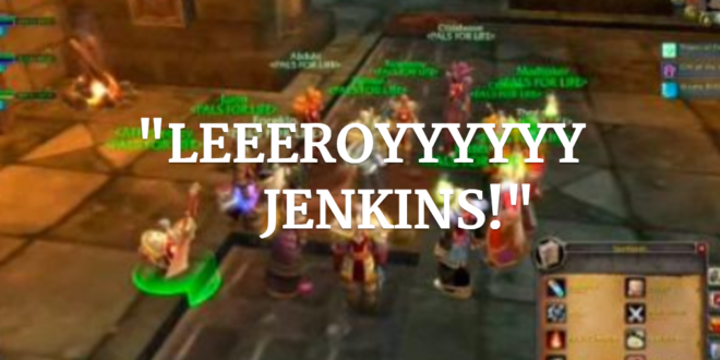 a group of people playing a game