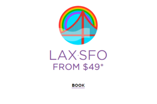 a logo with a rainbow and a bridge