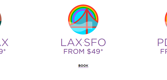 a logo with a rainbow and a bridge