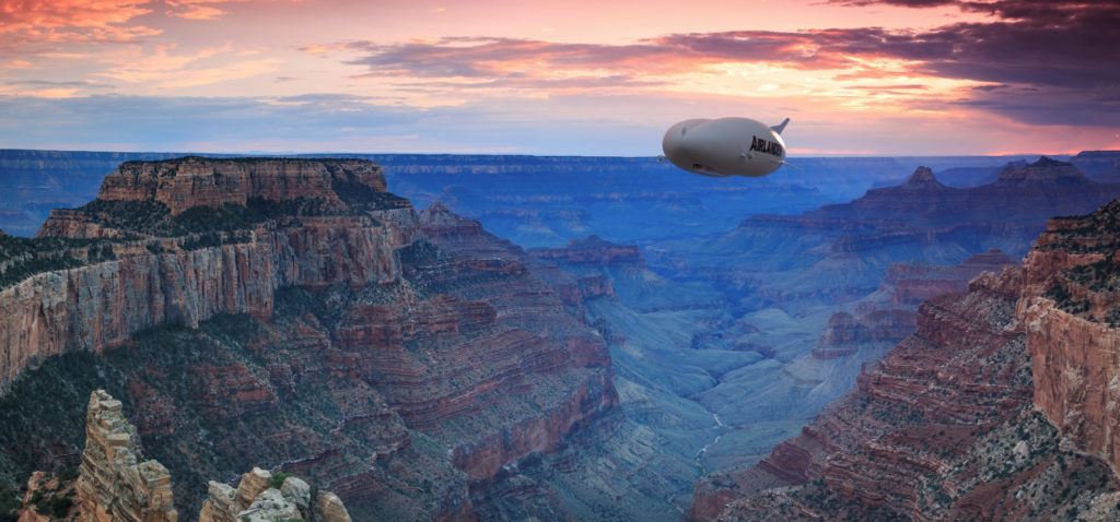 Airlander 10 Grand Canyon CGI