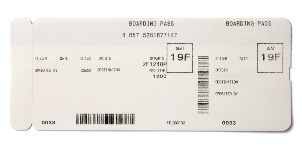 Making Fake Boarding Passes as Gifts - Le Chic Geek