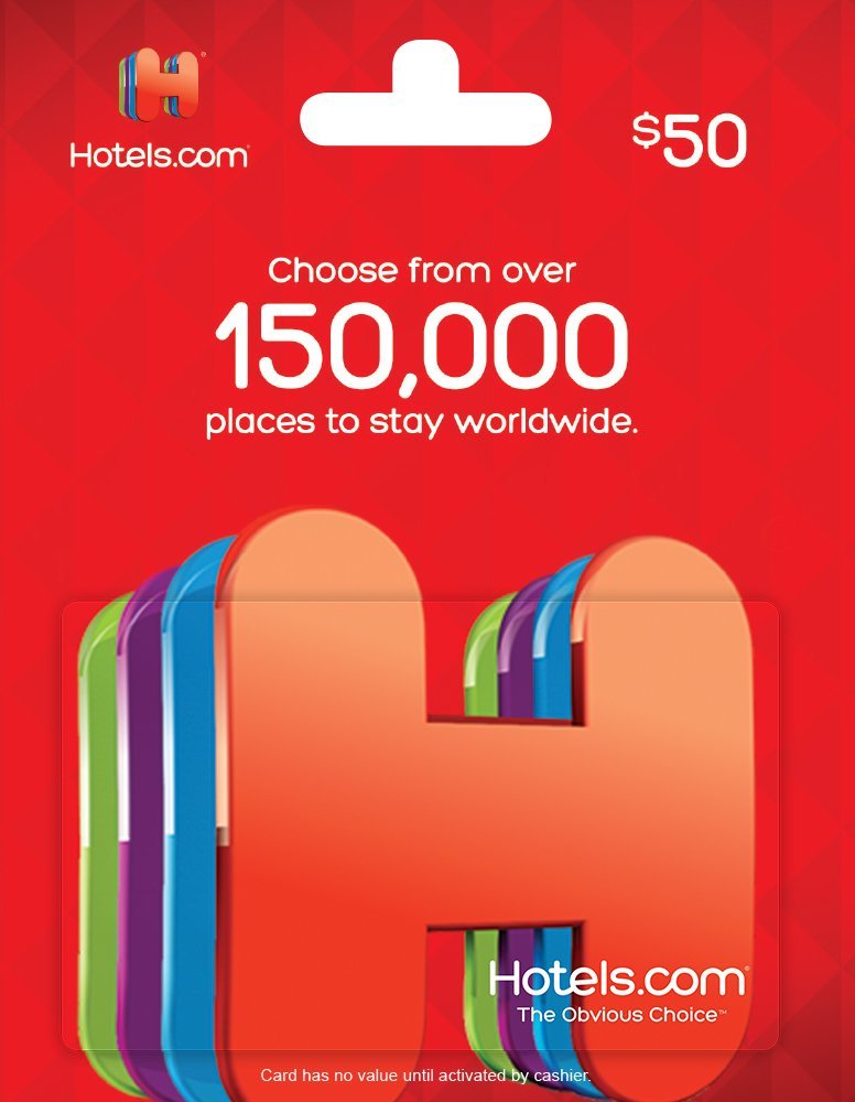 $40 for $50 Gift Card to Hotels.com (Limited Availability, act quickly) - Le Chic Geek