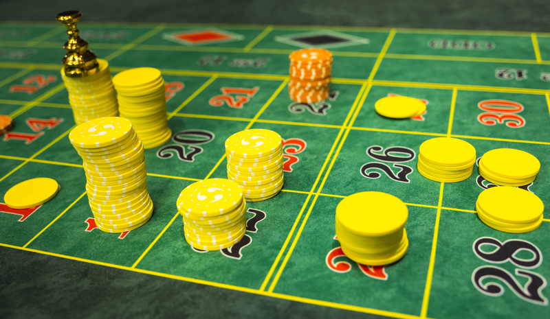 a close up of a game